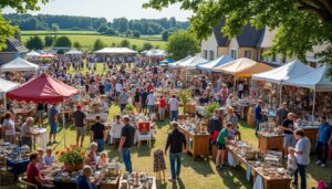 Découvrez les meilleures brocantes et foires à tout dans l'Eure (27). Chinez des trésors uniques, profitez d'une expérience conviviale et trouvez des objets anciens ou insolites qui feront le bonheur des collectionneurs et des amateurs de vintage. Ne manquez pas ces événements riches en histoire et en découvertes!