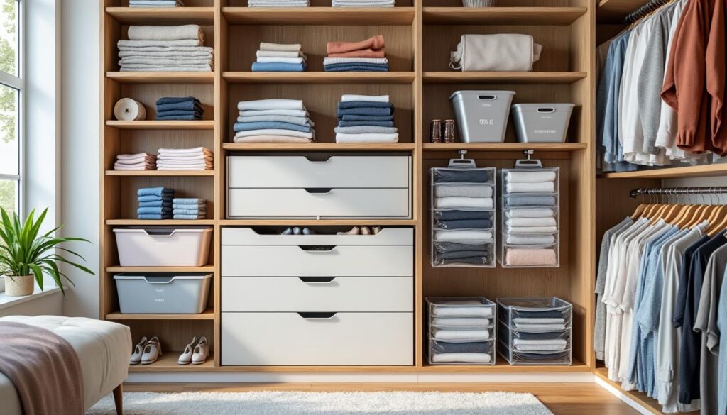 Le guide du storing of clothes : méthodes de rangement et astuces gain de place