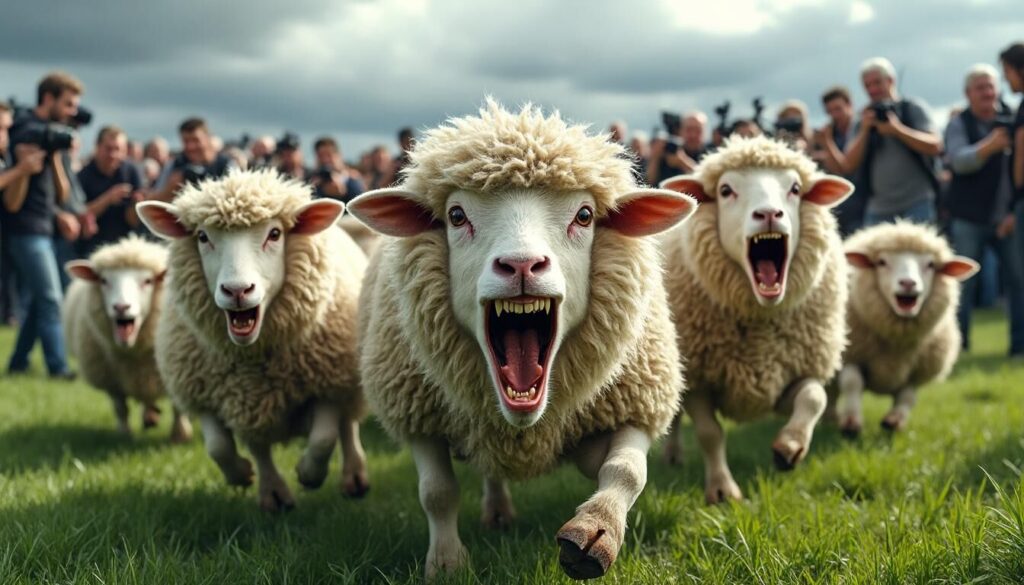 Découvrez le phénomène médiatique hors norme des 'moutons enragés'. Plongez dans une analyse captivante de ce mouvement incroyable qui a suscité curiosité et débats dans le monde entier.