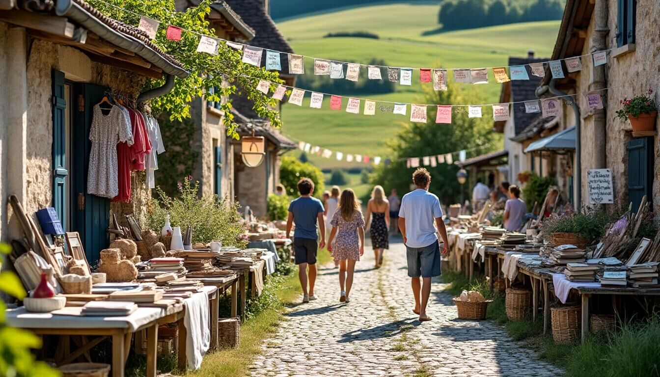 Découvrez Brocabrac, votre agenda incontournable pour trouver tous les vide-greniers et brocantes près de chez vous. Ne manquez aucune occasion de dénicher des trésors uniques et d'échanger avec des passionnés de chine. Consultez notre plateforme pour rester informé des événements à venir et vivre pleinement votre passion pour la brocante.