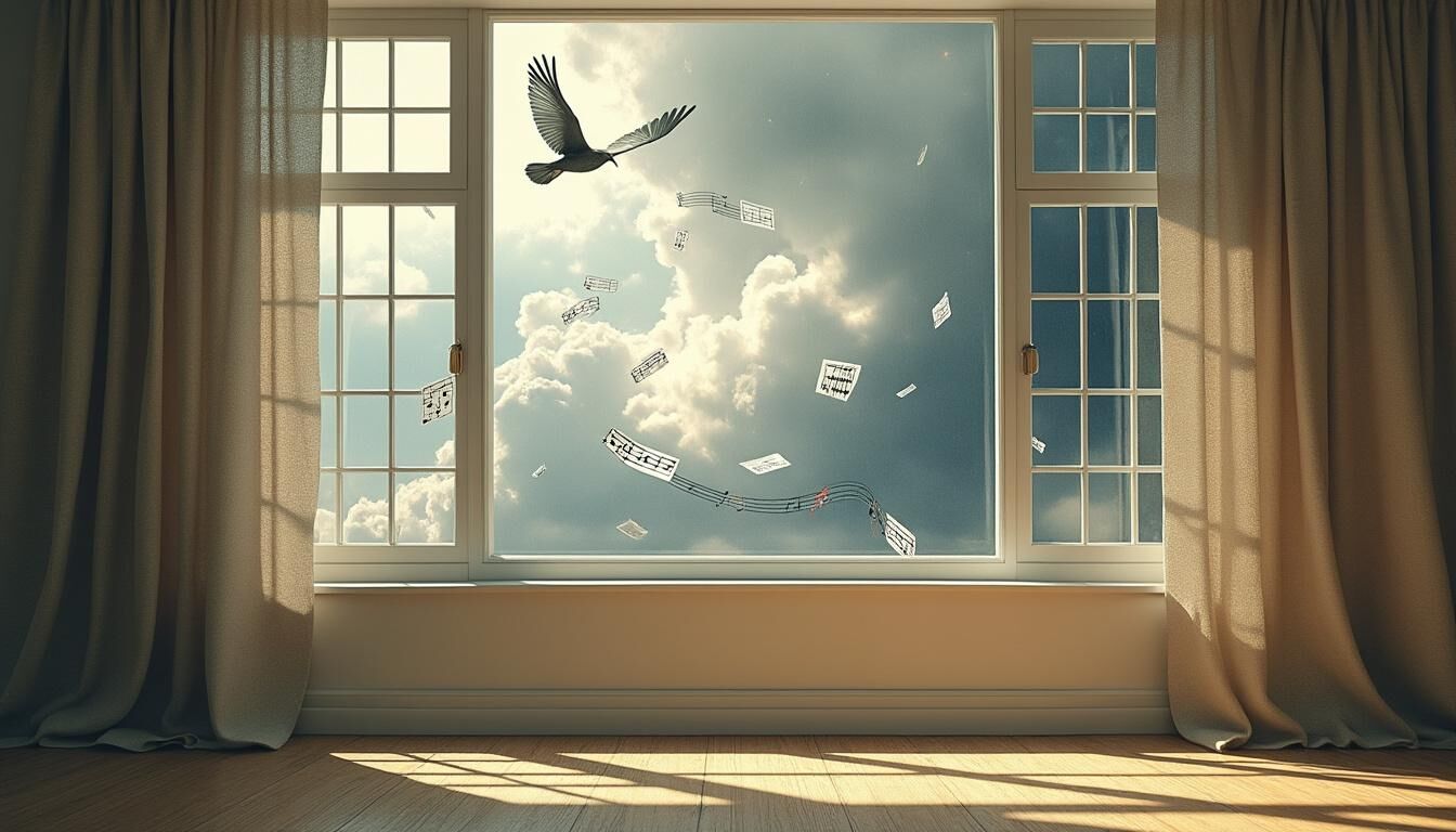 Découvrez les paroles émouvantes de 'La symphonie des éclairs' de Zaho de Sagazan. Plongez dans un univers poétique et musical où les émotions se mêlent à la profondeur des mots, révélant un talent touchant et authentique.