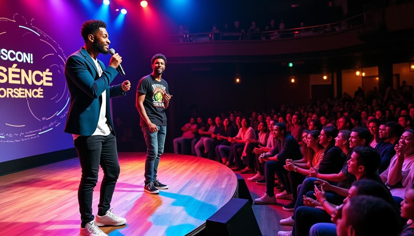 Découvrez notre sélection des 10 humoristes noirs français incontournables qui font rire la France. De l'humour engagé aux sketchs hilarants, plongez dans leurs univers talents d'exception et préparez-vous à passer un moment inoubliable.