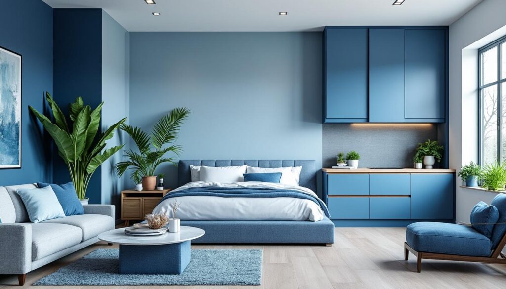découvrez les nuances incontournables de bleu pour chaque pièce de votre maison. transformez votre intérieur avec des conseils et des idées de décoration qui mettent en valeur cette couleur apaisante et élégante. que vous préfériez un bleu pastel doux ou un bleu profond et riche, trouvez l'inspiration pour créer une ambiance unique dans chaque espace.