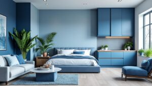 découvrez les nuances incontournables de bleu pour chaque pièce de votre maison. transformez votre intérieur avec des conseils et des idées de décoration qui mettent en valeur cette couleur apaisante et élégante. que vous préfériez un bleu pastel doux ou un bleu profond et riche, trouvez l'inspiration pour créer une ambiance unique dans chaque espace.
