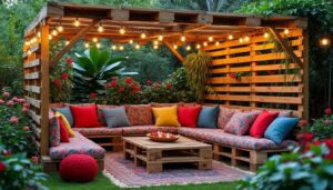 découvrez 10 idées créatives pour utiliser des palettes dans votre jardin. transformez ces matériaux en projets diy astucieux, de meubles uniques à des jardinières originales, pour embellir votre extérieur tout en respectant l'environnement.