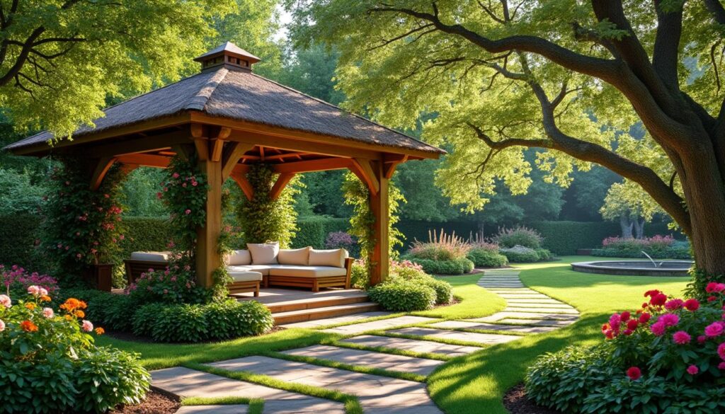 découvrez nos conseils pour aménager une gloriette et créer un espace convivial dans votre jardin. idées déco, choix de mobilier et astuces pour profiter pleinement de votre extérieur toute l’année !