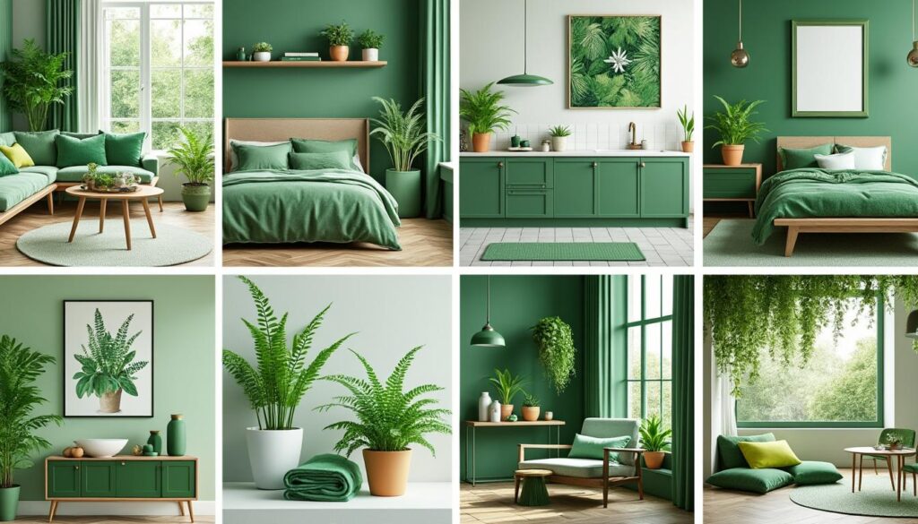 découvrez 8 idées originales pour intégrer la couleur vert dans votre déco intérieure et créer une ambiance rafraîchissante, moderne et pleine de vitalité.