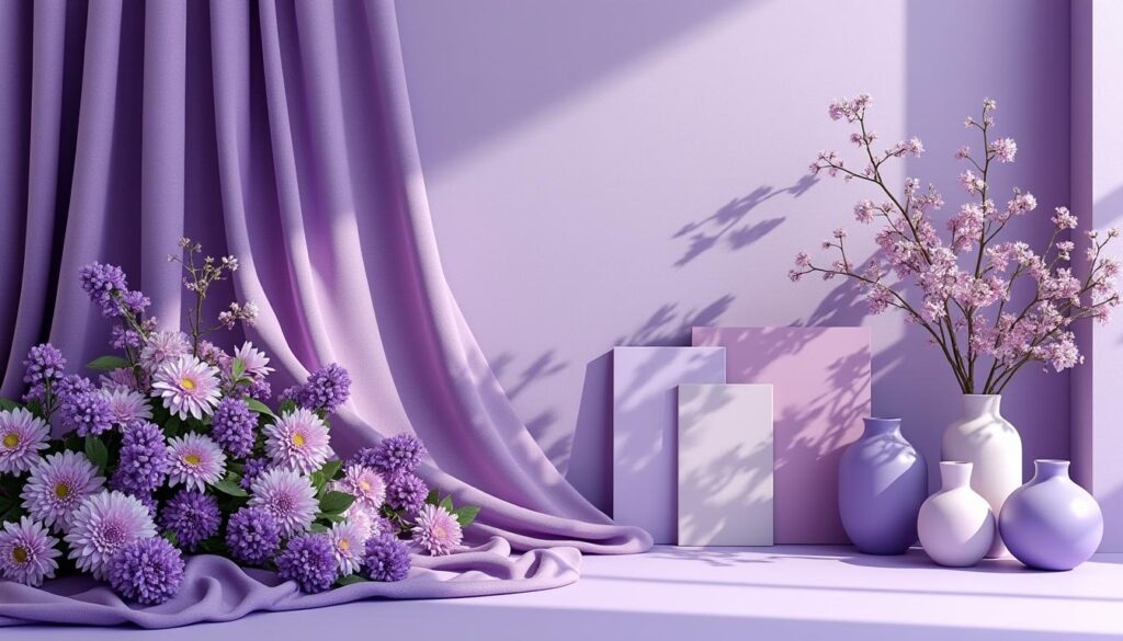 découvrez comment intégrer la couleur violet dans votre décoration et votre mode, avec des harmonies et styles variés pour sublimer votre intérieur et votre garde-robe. inspirez-vous de conseils pour un look chic et tendance tout en jouant sur les nuances de cette couleur fascinante.