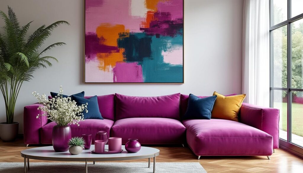 découvrez comment la couleur magenta peut transformer votre intérieur en lui apportant une touche de dynamisme et de modernité. optez pour cette teinte vive pour égayer vos espaces et exprimer votre personnalité !