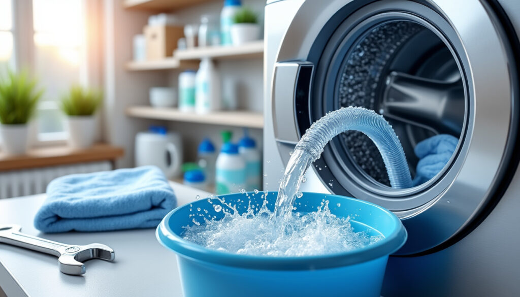 découvrez comment effectuer la vidange de votre machine à laver facilement et efficacement grâce à nos conseils pratiques. suivez nos étapes pour un entretien optimal de votre appareil et évitez les pannes !