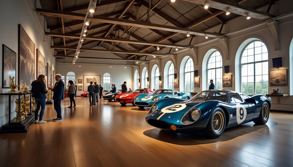 explorez les collections emblématiques du musée des 24 heures du mans et plongez dans l’histoire mythique de la course automobile à travers des voitures légendaires, des expositions interactives et des objets uniques.