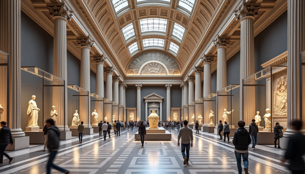 plongez dans l’histoire au musée archéologique national de naples et admirez ses chefs-d’œuvre antiques et trésors archéologiques uniques. visitez l’un des plus grands musées d’italie et explorez la richesse du patrimoine napolitain.