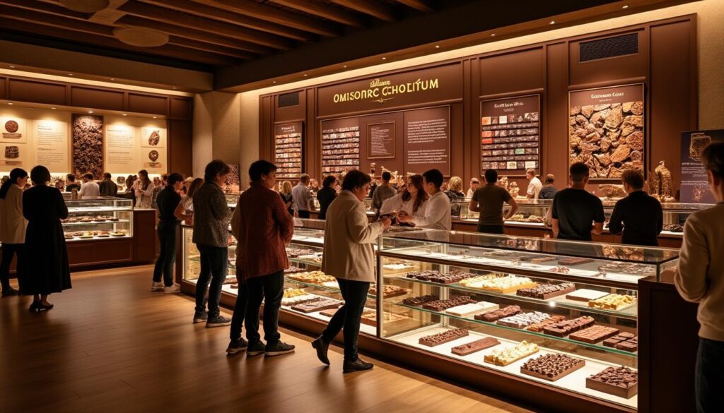découvrez l'univers du chocolat au musée valrhona : une visite gourmande et immersive, idéale pour petits et grands. plongez dans l'histoire du chocolat, participez à des ateliers et dégustez des créations savoureuses !