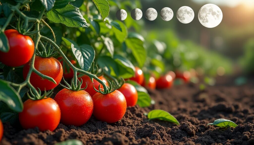 les secrets de la plantation des tomates selon les phases lunaires