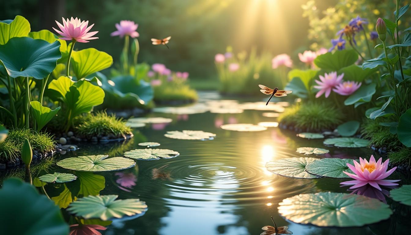 découvrez comment choisir les meilleures plantes aquatiques pour sublimer votre bassin, en alliant esthétique et équilibre écologique.