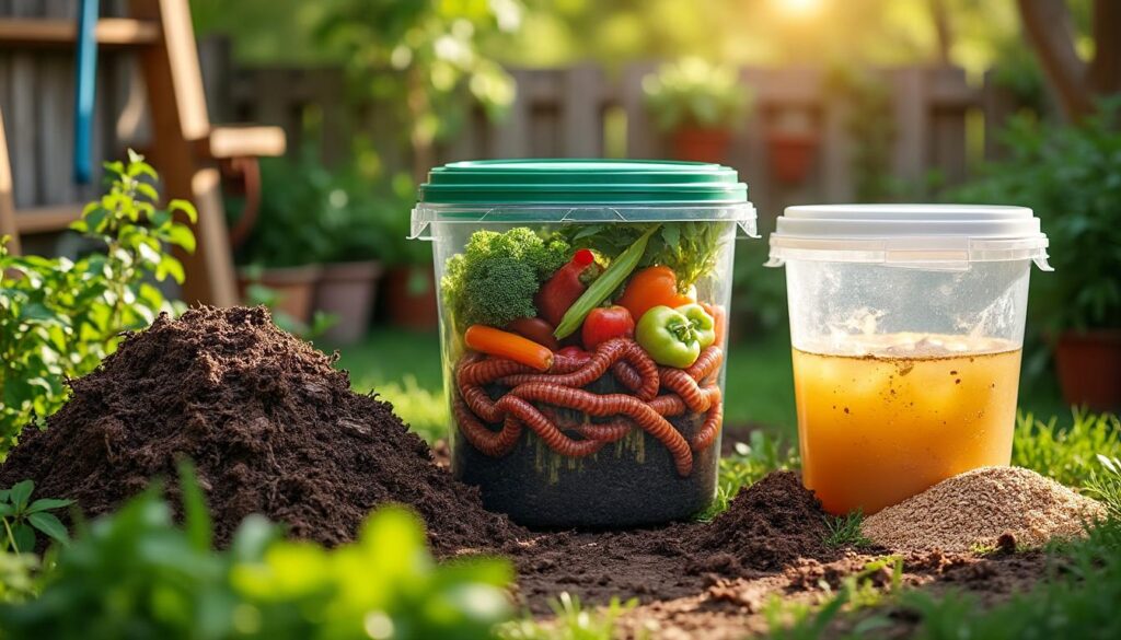 découvrez les différences entre compost, lombricompost et bokashi pour choisir la méthode idéale et réduire efficacement vos déchets organiques à la maison.