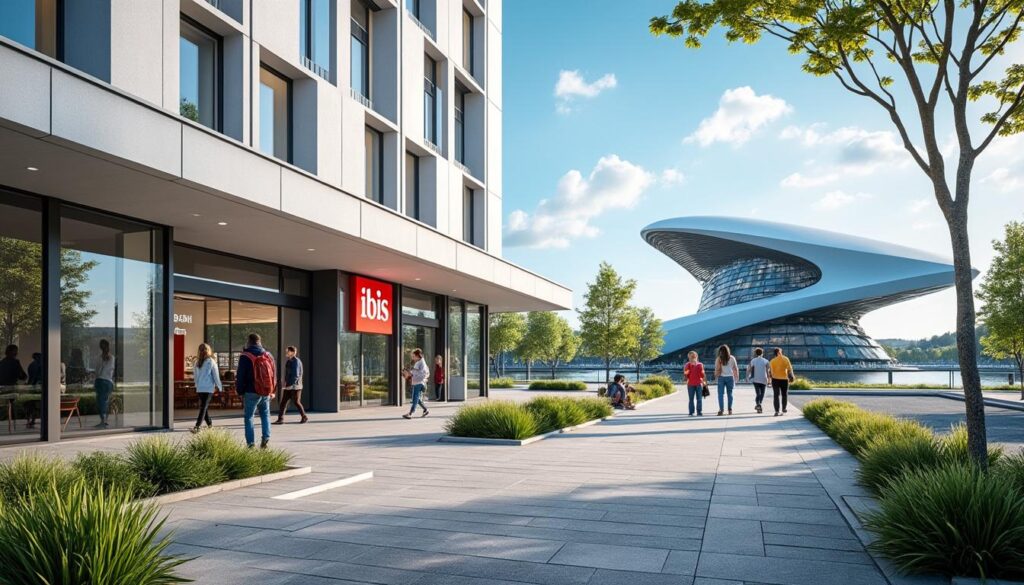 découvrez ibis lyon gerland, votre hôtel idéal à proximité du musée des confluences, alliant confort moderne et emplacement privilégié pour un séjour réussi à lyon.