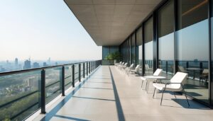 découvrez le balcon filant, un espace extérieur continu qui optimise l'espace et offre une vue panoramique unique pour votre habitat.