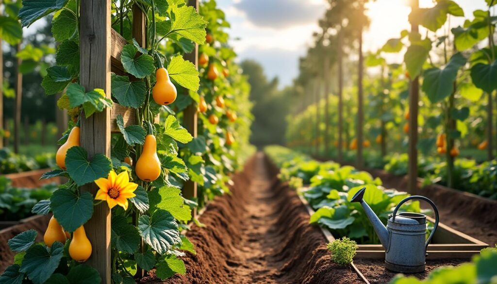 apprenez à cultiver des courges en vertical avec nos conseils pratiques et découvrez les astuces pour maximiser votre récolte tout en optimisant l'espace.