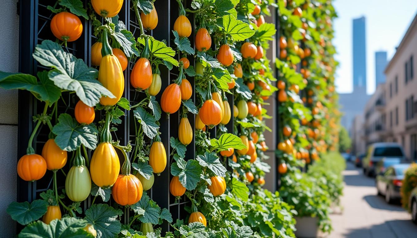 apprenez à cultiver des courges en vertical grâce à nos conseils pratiques et secrets d'experts pour optimiser votre jardin et récolter des fruits savoureux.