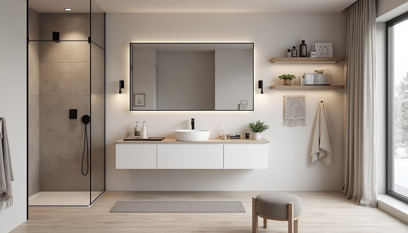 découvrez des astuces pratiques pour optimiser l'aménagement d'une salle de bain de 10 m² et gagner en espace tout en alliant fonctionnalité et esthétique.