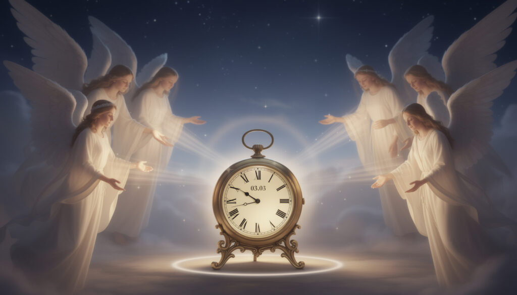 découvrez la signification de 03h03 et le message que les anges veulent transmettre à votre vie pour vous guider et vous protéger.
