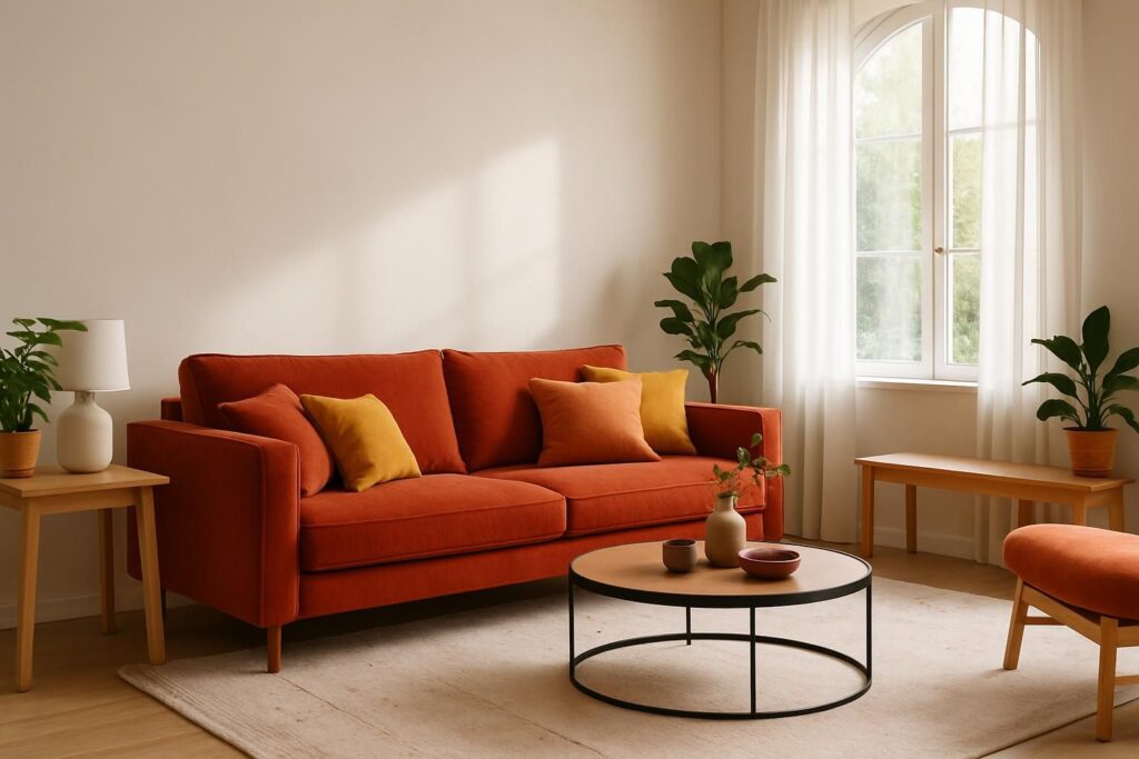 découvrez comment oser la couleur rouille dans votre salon pour un pari déco réussi, alliant chaleur et élégance pour un intérieur tendance et accueillant.