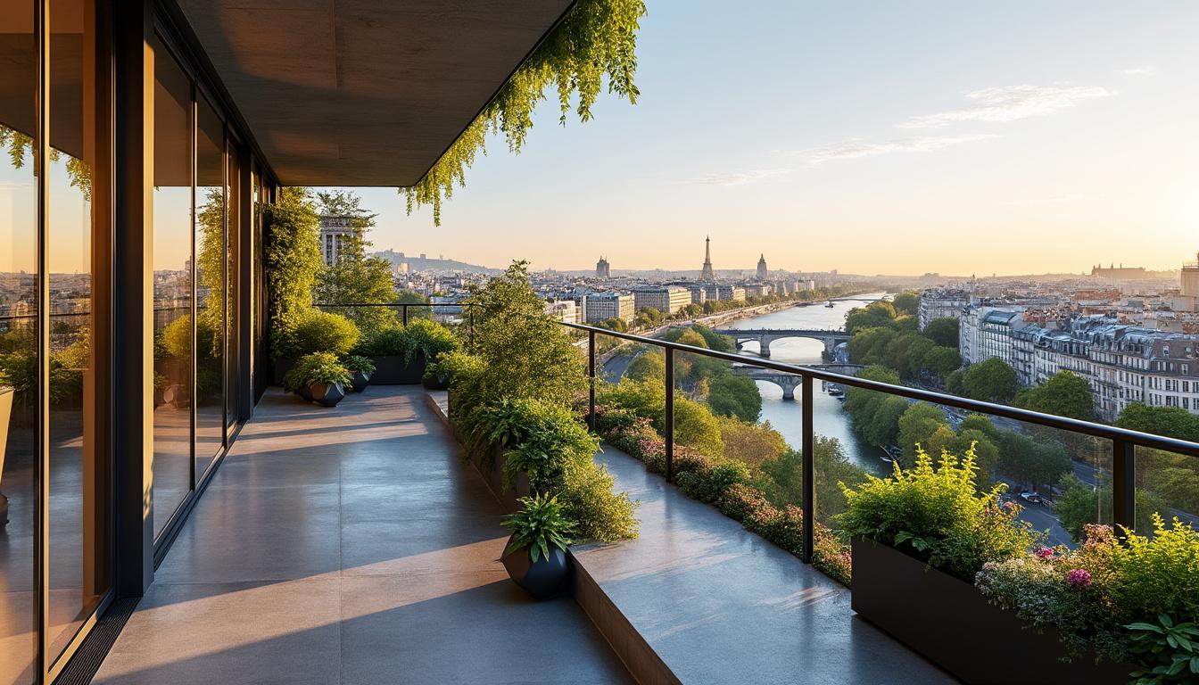 découvrez le balcon filant, un espace extérieur continuous qui optimise votre façade et offre une vue panoramique unique. idéal pour profiter pleinement de l'extérieur en toute élégance.