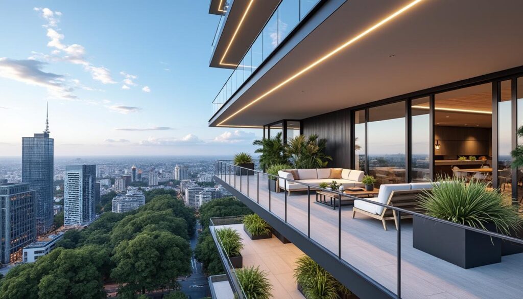 explorez le balcon filant, un espace extérieur continu qui allie esthétisme et fonctionnalité pour sublimer votre façade et optimiser votre espace de vie.