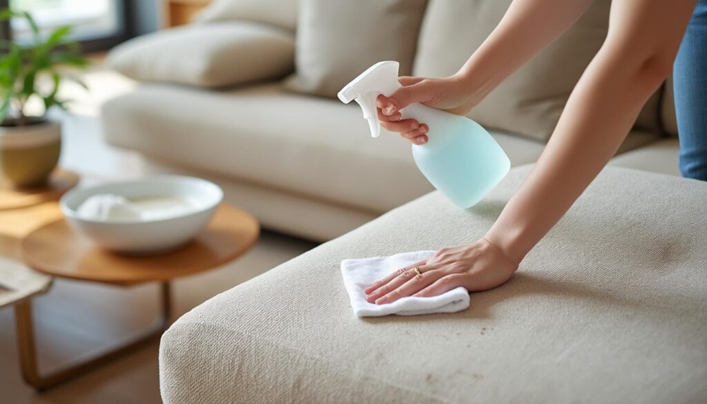 découvrez nos conseils pratiques pour nettoyer efficacement un canapé en tissu sans l'endommager, en utilisant des méthodes douces et adaptées à chaque type de textile.