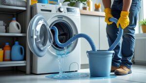 découvrez comment réaliser la vidange de votre machine à laver efficacement grâce à notre guide pratique et facile à suivre.