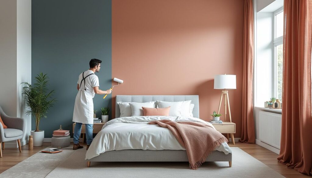 découvrez nos astuces et conseils pratiques pour peindre une chambre adulte avec deux couleurs, afin de créer un espace harmonieux et personnalisé.