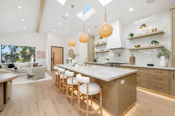 cuisine ouverte espace de convivialité maison