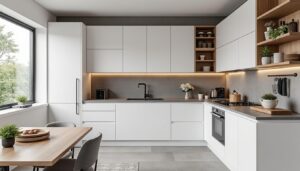 découvrez des idées ingénieuses pour aménager une cuisine de 6 m², alliant fonctionnalité et style pour optimiser chaque centimètre.