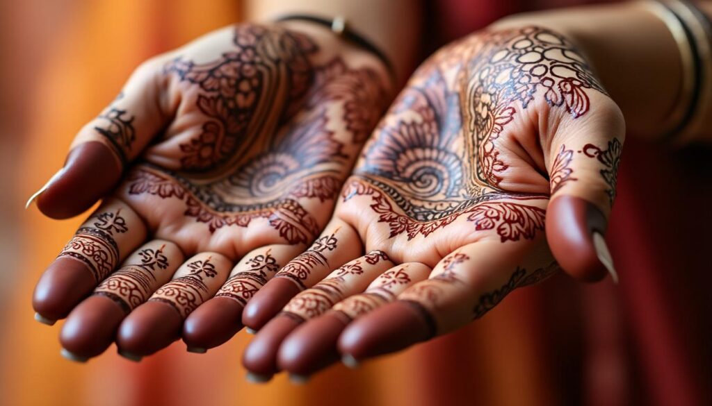 explorez l'art traditionnel du mehndi, découvrez les magnifiques designs de mehndi et leurs significations culturelles profondes.