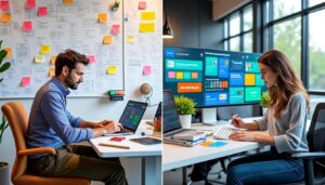 découvrez les principales différences entre un ux designer et un ui designer, leurs rôles, compétences et comment ils collaborent pour créer des expériences utilisateur optimales.