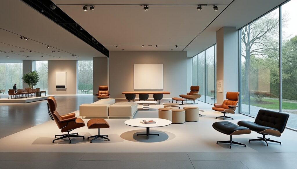 explorez les collections emblématiques du vitra design museum, un voyage unique à travers l'histoire et l'innovation du design contemporain.