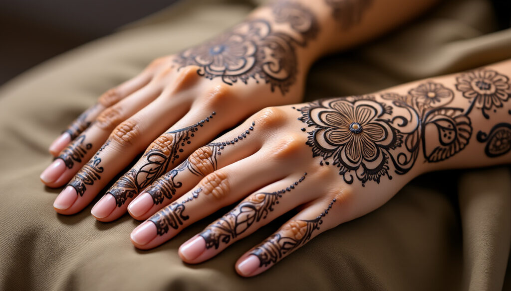 explorez les techniques et astuces du mehndi design pour embellir vos mains avec des motifs traditionnels et élégants.