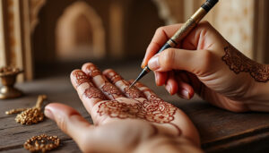 explorez l'art riche et l'histoire fascinante des mehndi design, une tradition culturelle aux motifs élégants et symboliques.