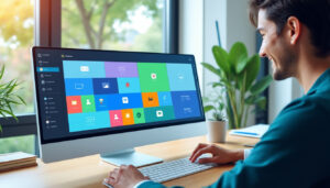 explorez comment le flat design influence l'expérience utilisateur en améliorant la clarté, la navigation et l'esthétique des interfaces digitales.